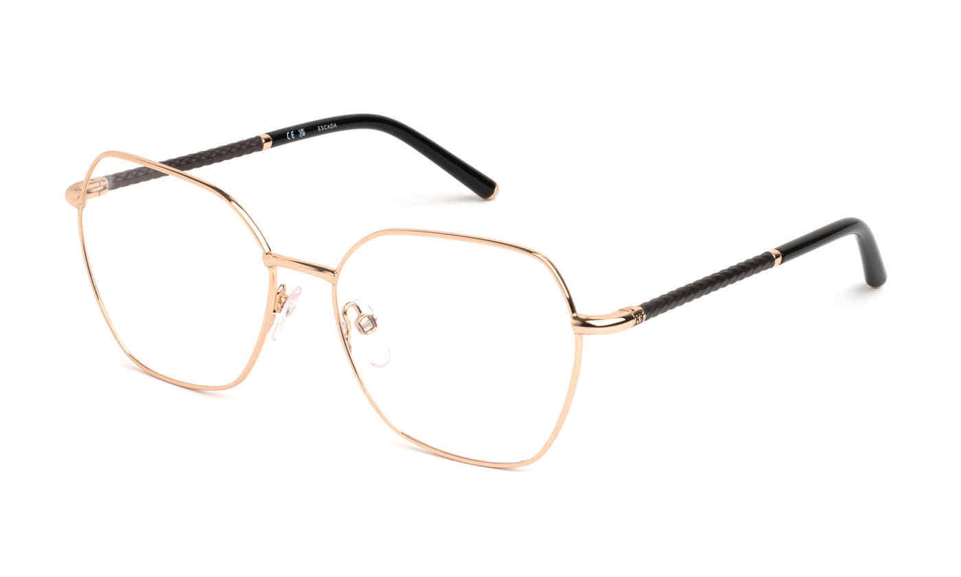 ESCADA OPTICAL VESE77 Eyeglasses SHINY-COPPER-GOLD-08FC 55mm