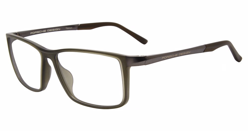 PORSCHE DESIGN OPTICAL P8328 Eyeglasses GREY-GREEN-D 56mm