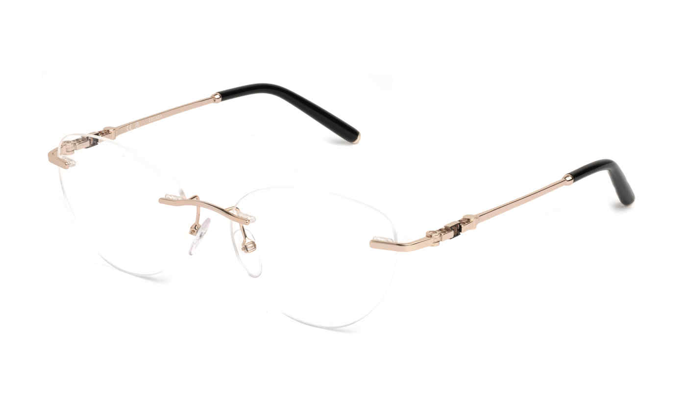 ESCADA OPTICAL VESE72 Eyeglasses SHINY-TOTAL-ROSE-GOLD-0300 54mm