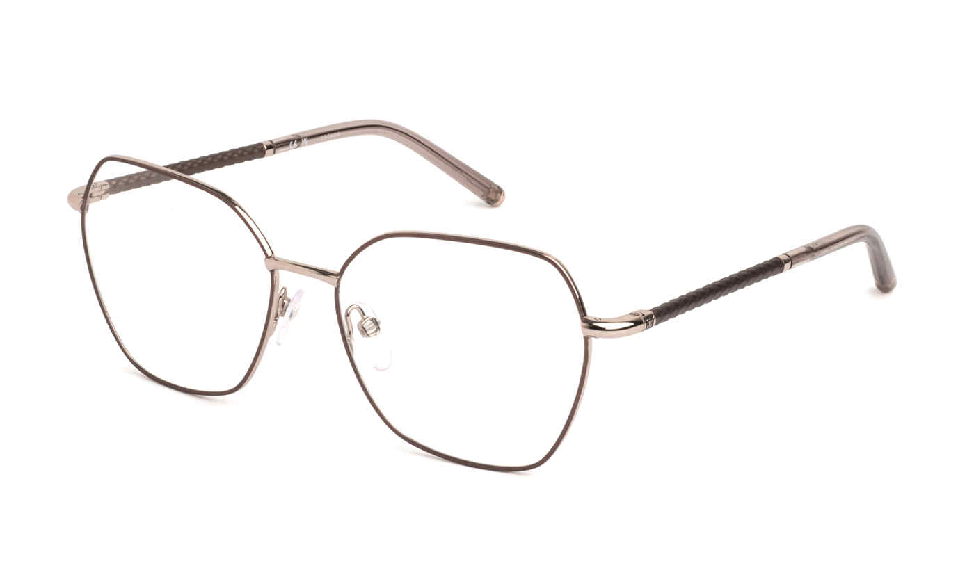 ESCADA OPTICAL VESE77 Eyeglasses SH.RED-GOLD-W-COL-PTS-0H60 55mm