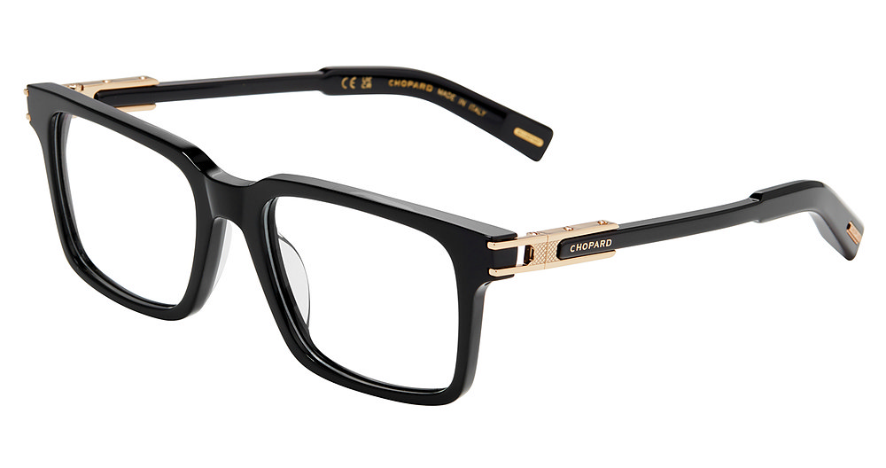CHOPARD OPTICAL VCH397 Eyeglasses SHINY-BLACK-0700 55mm