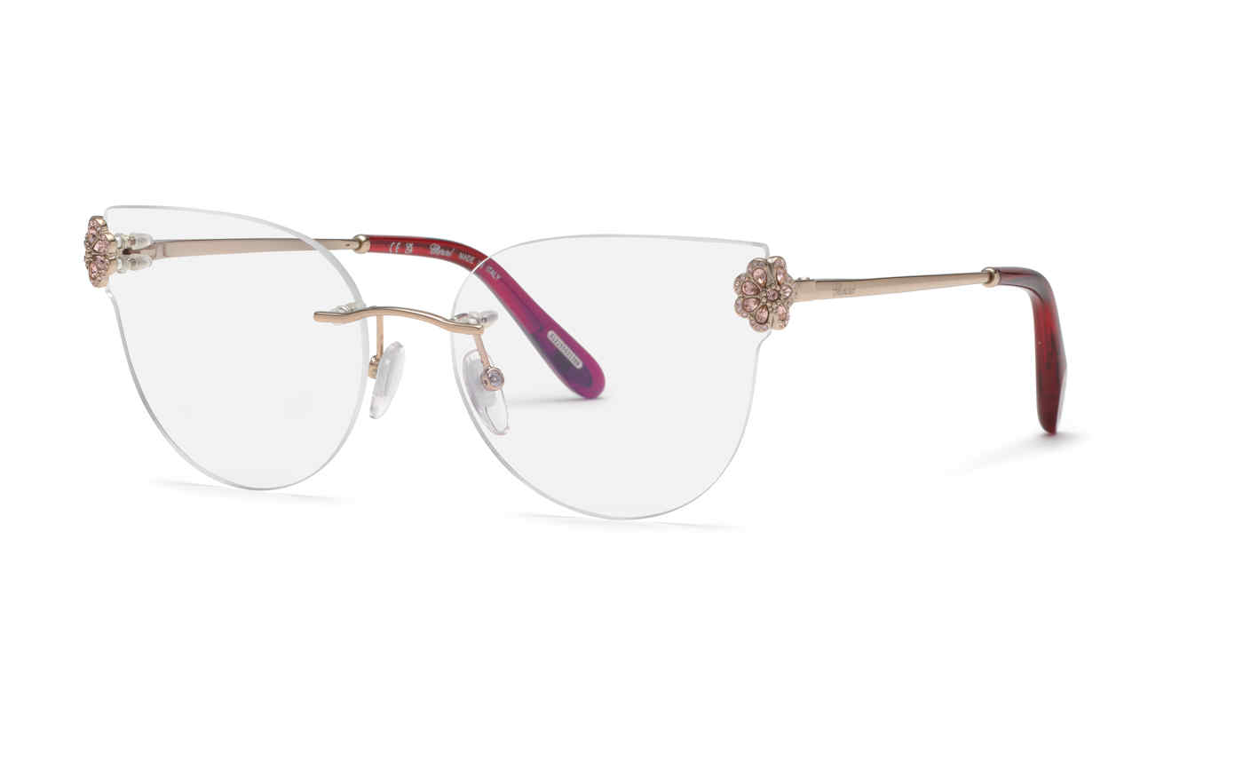 CHOPARD OPTICAL VCHL61S Eyeglasses SHINY-RED-GOLD-0A39 56mm