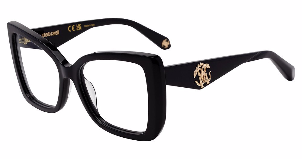 ROBERTO CAVALLI OPTICAL VRC111 Eyeglasses BLACK-0700 54mm