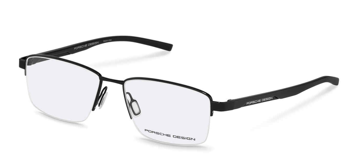 PORSCHE DESIGN OPTICAL P8745 Eyeglasses BLACK-GUNMETAL-A000 56mm