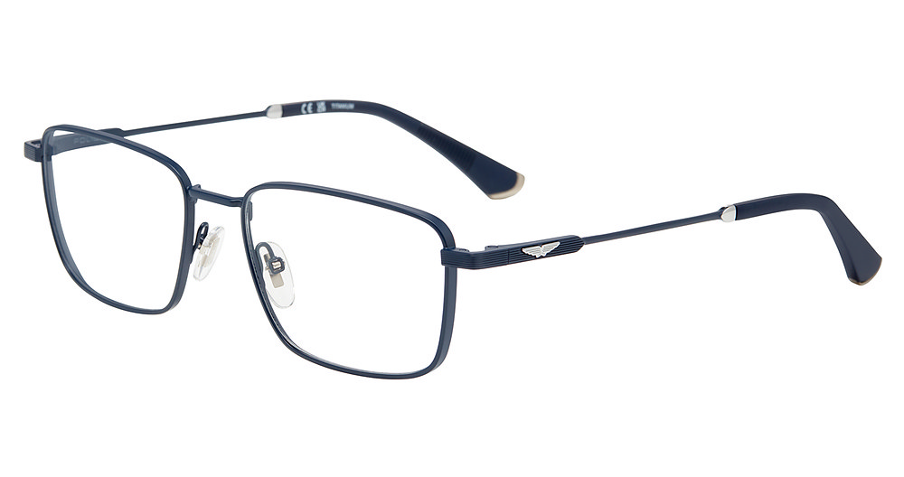 POLICE OPTICAL VPLQ74 Eyeglasses MATT-DARK-BLUE-0L63 54mm