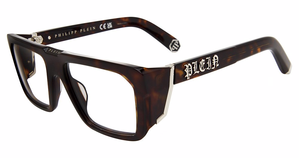 PHILIPP PLEIN OPTICAL VPP142M Eyeglasses DARK-HAVANA-722Y 55mm