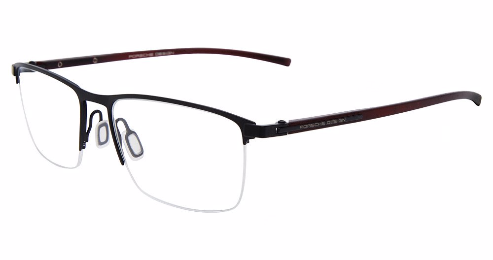 PORSCHE DESIGN OPTICAL P8371 Eyeglasses BLACK-A 54mm