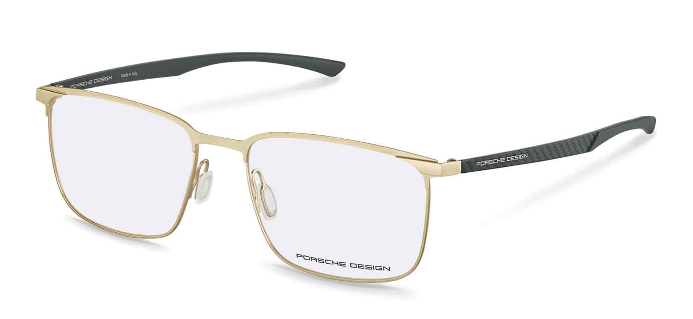 PORSCHE DESIGN OPTICAL P8753 Eyeglasses GOLD-GREY-C 57mm