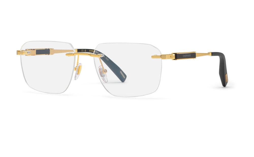 CHOPARD OPTICAL VCHL50 Eyeglasses YELLOW-GOLD-0400 59mm