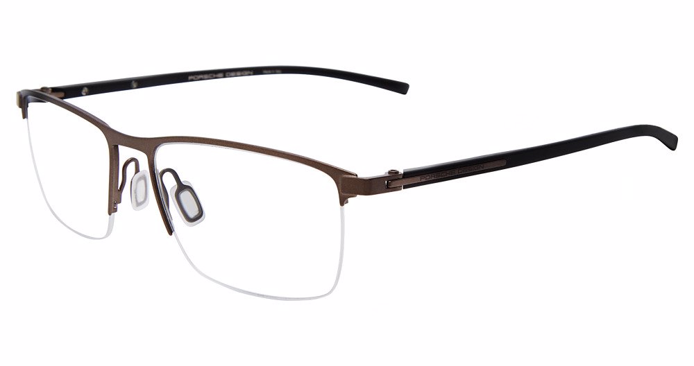 PORSCHE DESIGN OPTICAL P8371 Eyeglasses BROWN-D 54mm