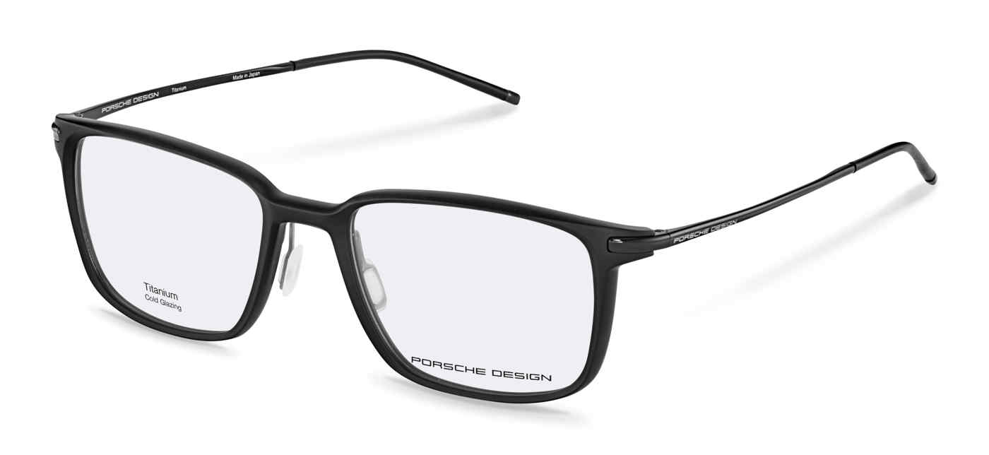 PORSCHE DESIGN OPTICAL P8735 Eyeglasses BLACK-A 54mm