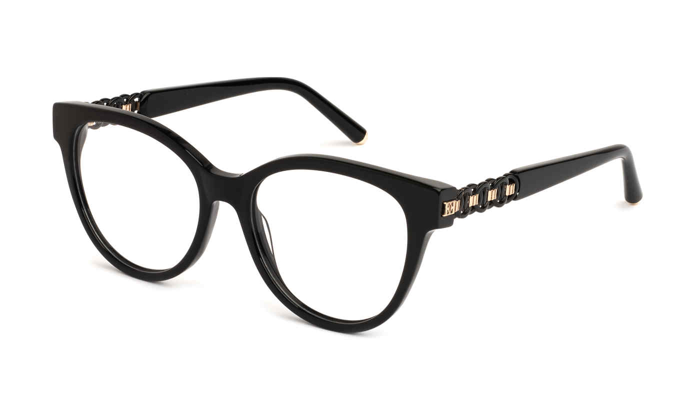 ESCADA OPTICAL VESE75 Eyeglasses SHINY-BLACK-0700 53mm