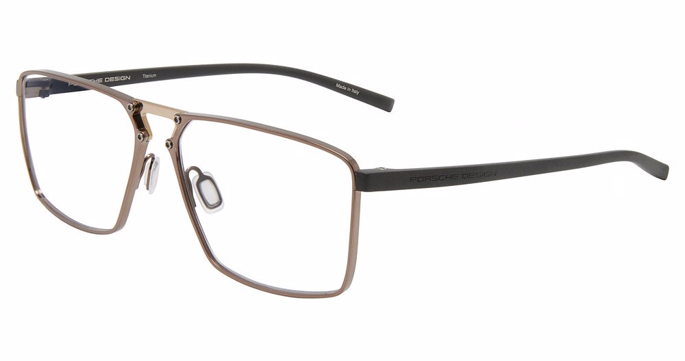PORSCHE DESIGN OPTICAL P8764 Eyeglasses COPPER-WITH-BLACK-D000 58mm