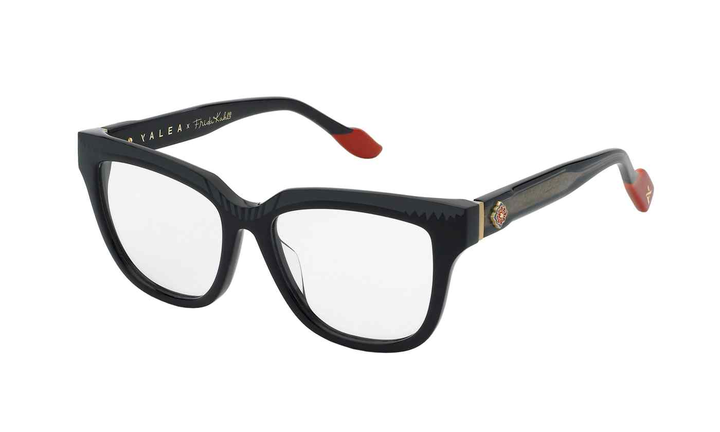 YALEA OPTICAL VYA172W Eyeglasses BLACK-0700 52mm