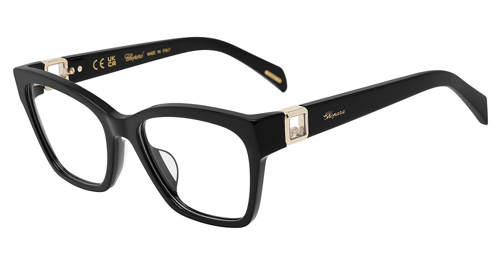 CHOPARD OPTICAL VCH401 Eyeglasses SHINY-BLACK-0700 54mm