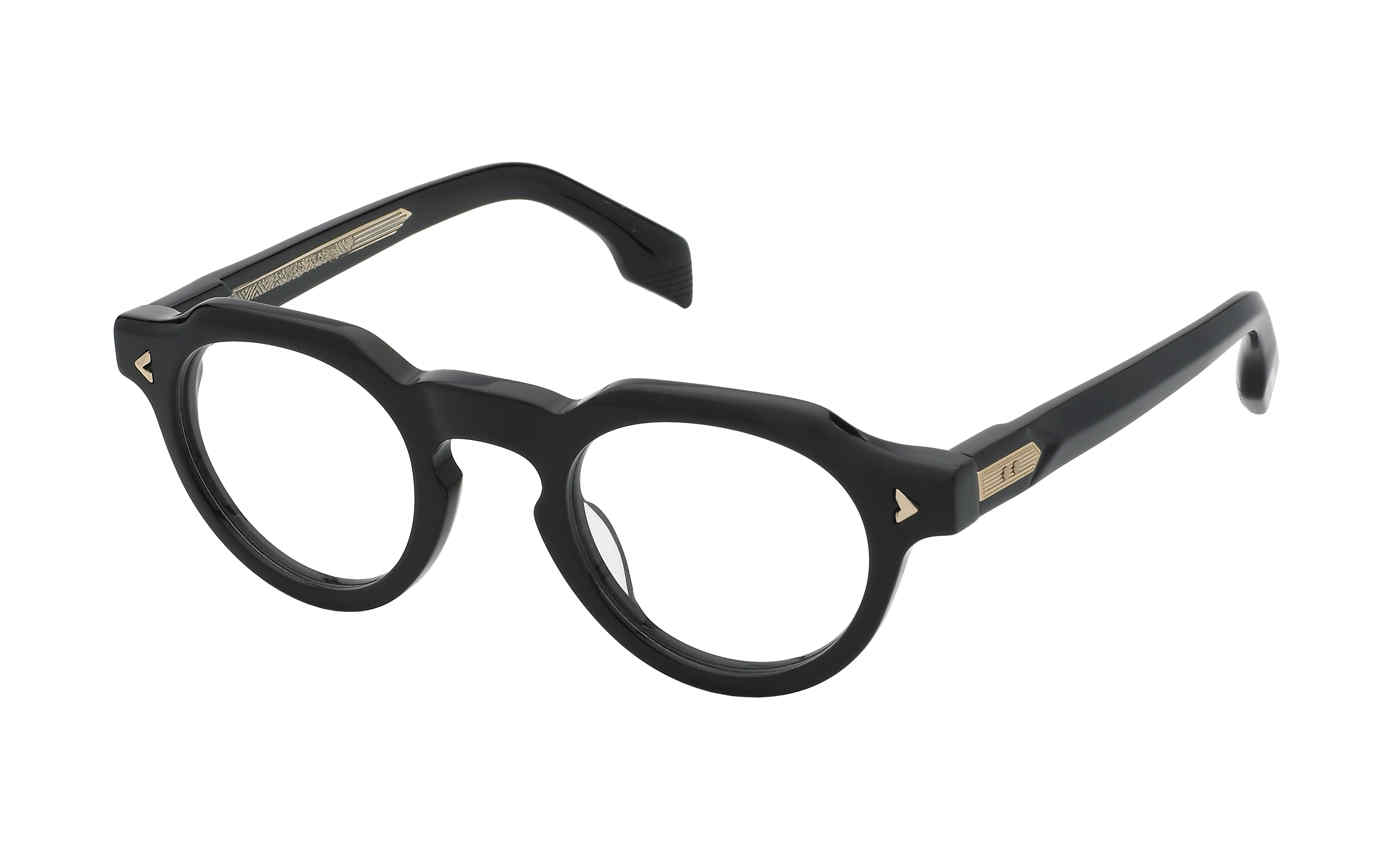 LOZZA OPTICAL VL4352M Eyeglasses SHINY-BLACK-0700 48mm