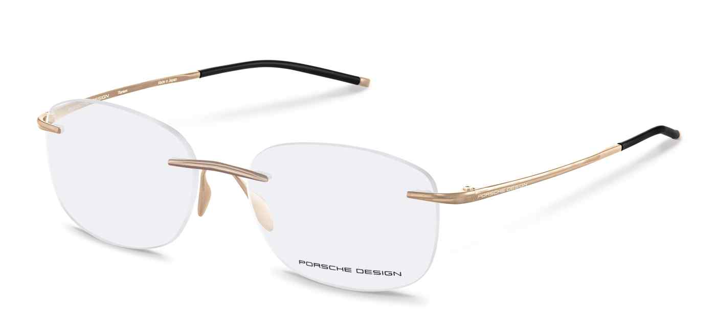 PORSCHE DESIGN OPTICAL P8362 Eyeglasses SHINY-GOLD-055D 55mm
