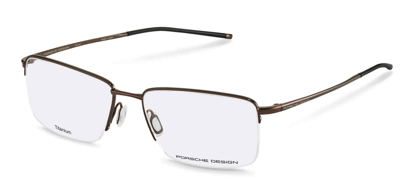 PORSCHE DESIGN OPTICAL P8751 Eyeglasses BROWN-D 56mm