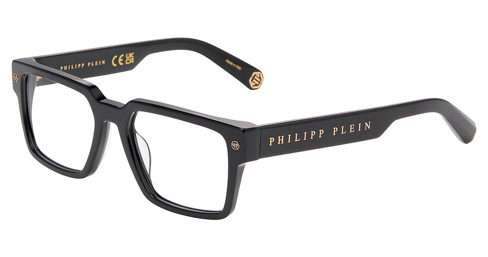 PHILIPP PLEIN OPTICAL VPP193V Eyeglasses SHINY-BLACK-700Z 56mm