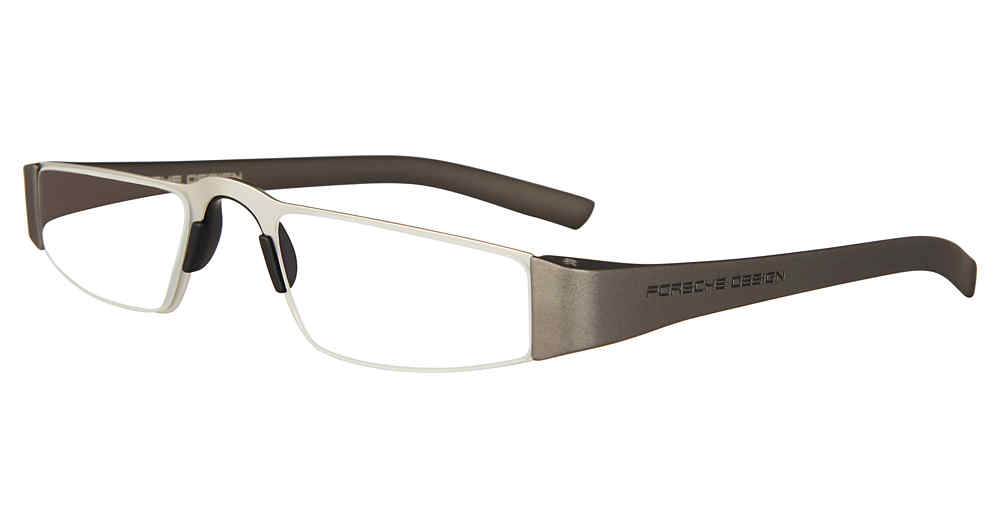 PORSCHE DESIGN OPTICAL P8801 Eyeglasses SILVER-+3.00-F 48mm