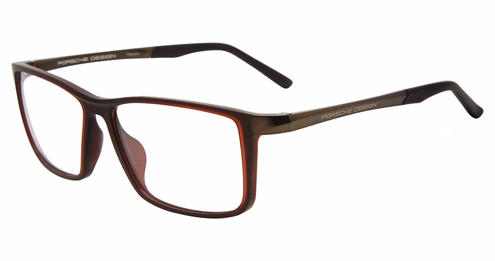 PORSCHE DESIGN OPTICAL P8328 Eyeglasses BROWN-B 56mm
