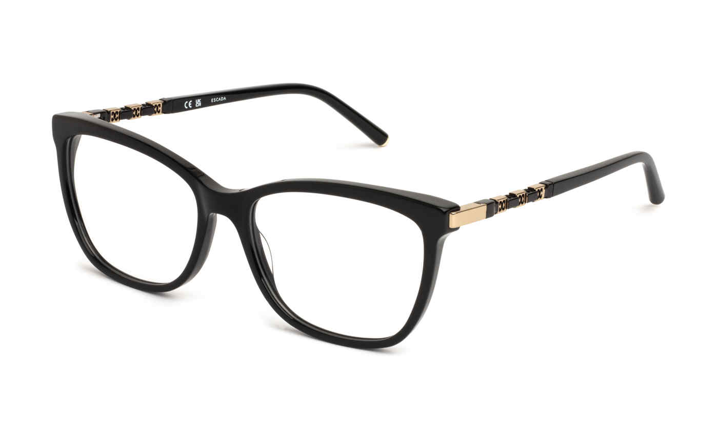 ESCADA OPTICAL VESE70 Eyeglasses SHINY-BLACK-0700 55mm