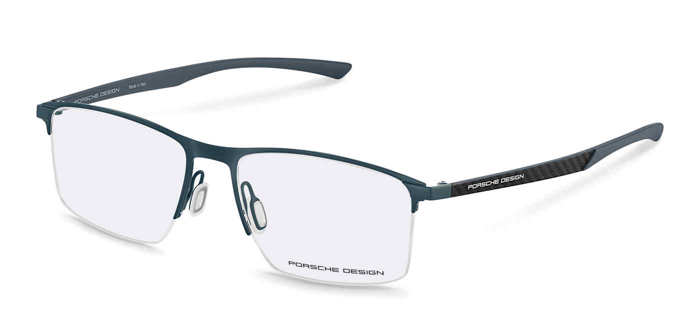 PORSCHE DESIGN OPTICAL P8752 Eyeglasses BLUE—GREY-C 55mm