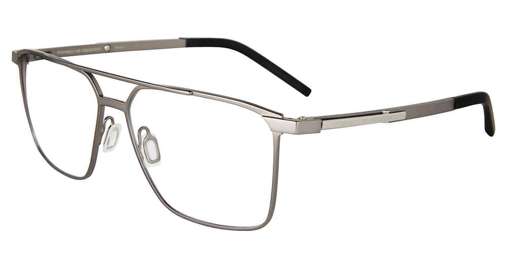 PORSCHE DESIGN OPTICAL P8392 Eyeglasses DARK-GREY–BLA-A 56mm