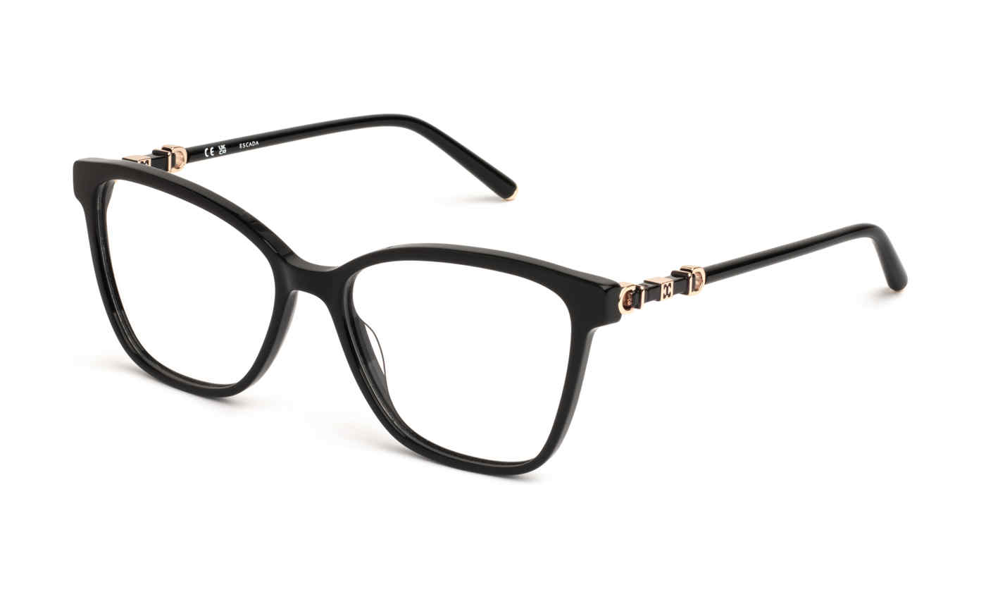 ESCADA OPTICAL VESE82 Eyeglasses SHINY-BLACK-0700 55mm