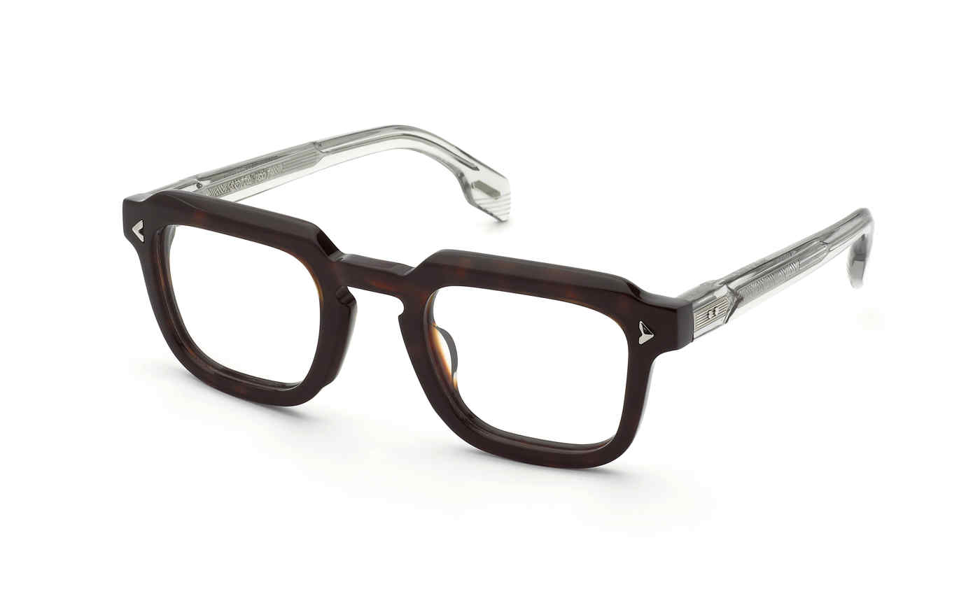 LOZZA OPTICAL VL4379M Eyeglasses SHINY-DARK-HAVANA-0714 50mm