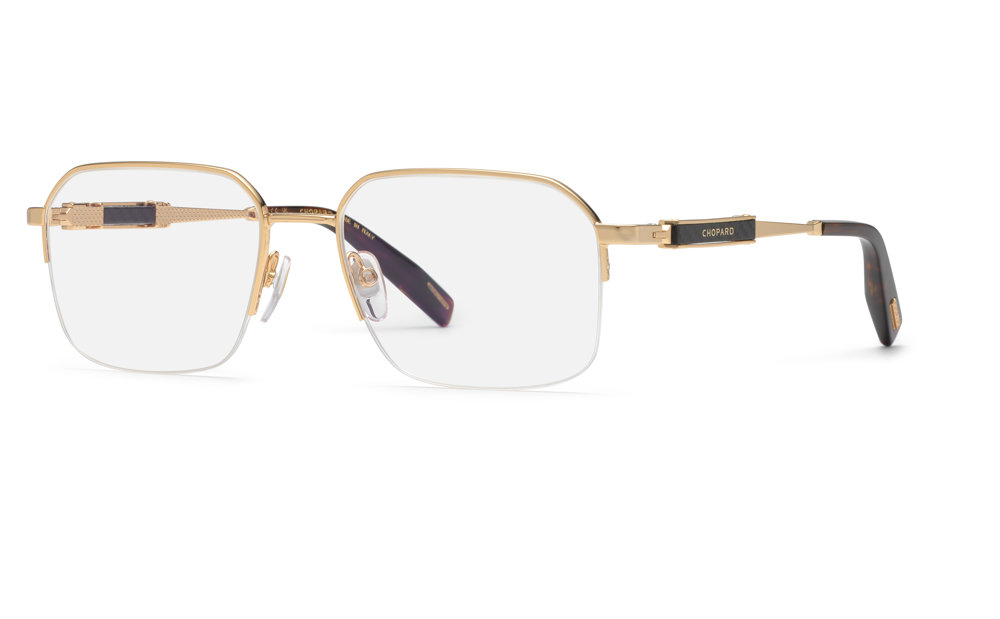 CHOPARD OPTICAL VCHL51 Eyeglasses SHINY-TOTAL-ROSE-GOLD-0300 57mm