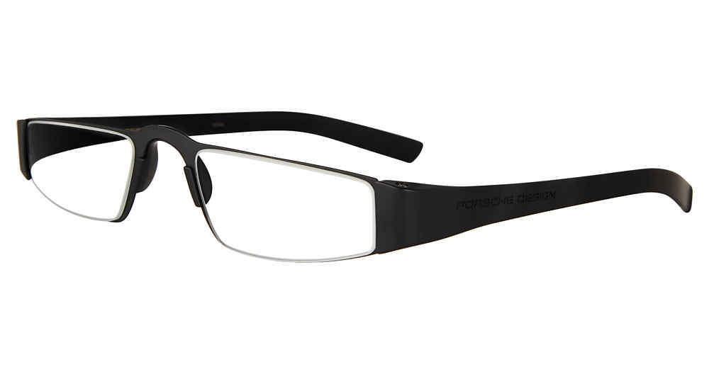 PORSCHE DESIGN OPTICAL P8801 Eyeglasses BLACK-+2.00-P 48mm