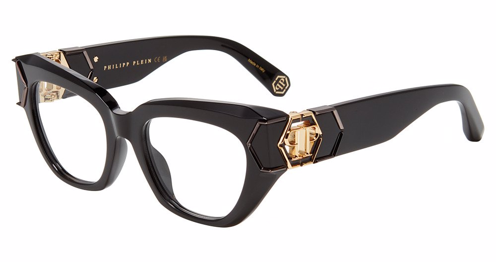 PHILIPP PLEIN OPTICAL VPP140M Eyeglasses BLACK-0700 51mm