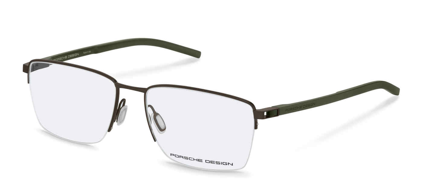 PORSCHE DESIGN OPTICAL P8757 Eyeglasses OLIVE-D000 57mm