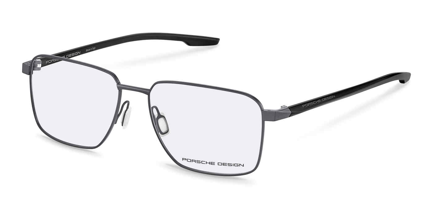 PORSCHE DESIGN OPTICAL P8739 Eyeglasses DARK-GREY-BLACK-C 57mm