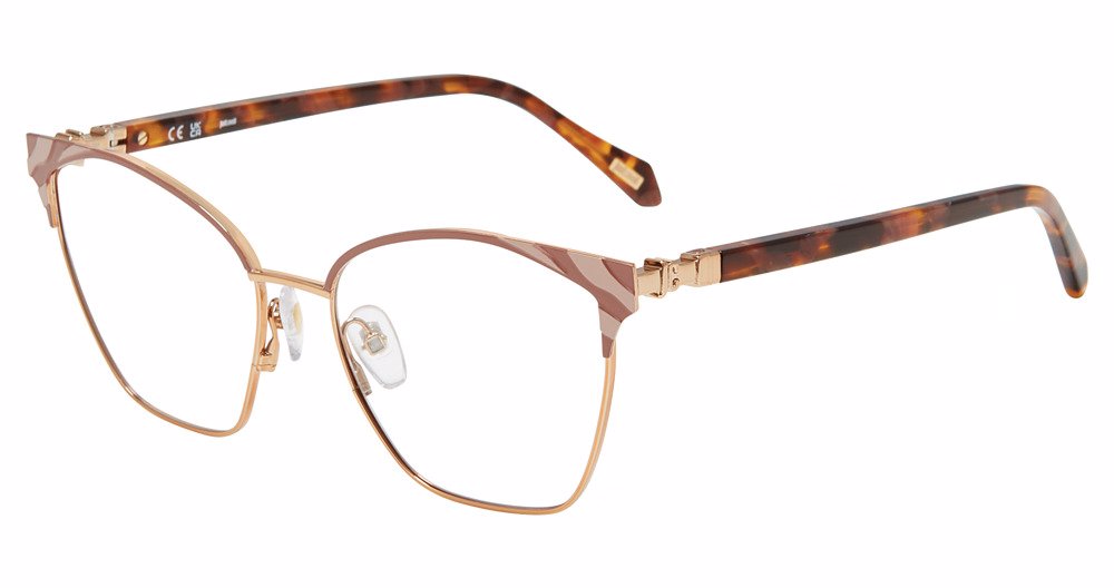 JUST CAVALLI OPTICAL VJC072 Eyeglasses COPPER-GOLD-02AM 55mm