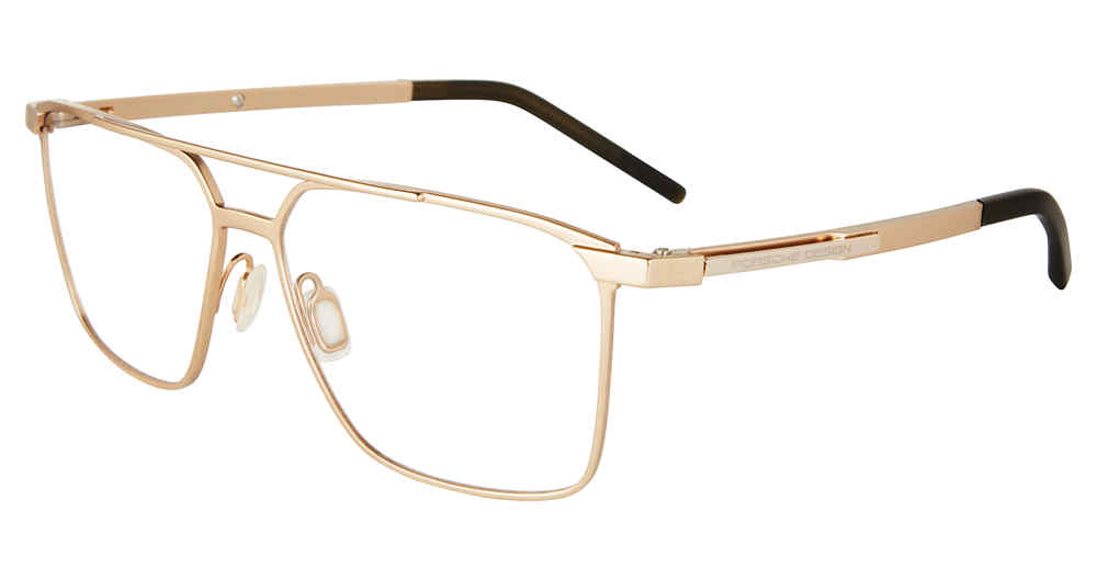 PORSCHE DESIGN OPTICAL P8392 Eyeglasses GOLD–OLIVE-C 56mm