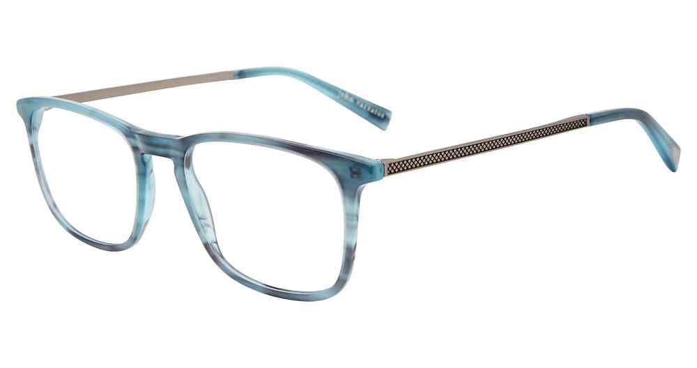 JOHN VARVATOS OPTICAL V370 Eyeglasses BLUE-0BLE 52mm