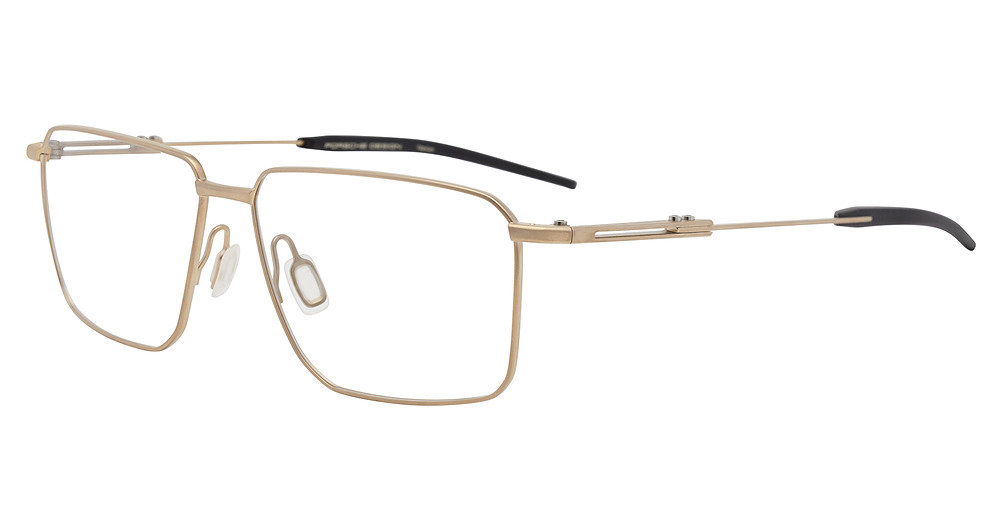 PORSCHE DESIGN OPTICAL P8779 Eyeglasses GOLD-BLACK-D000 58mm