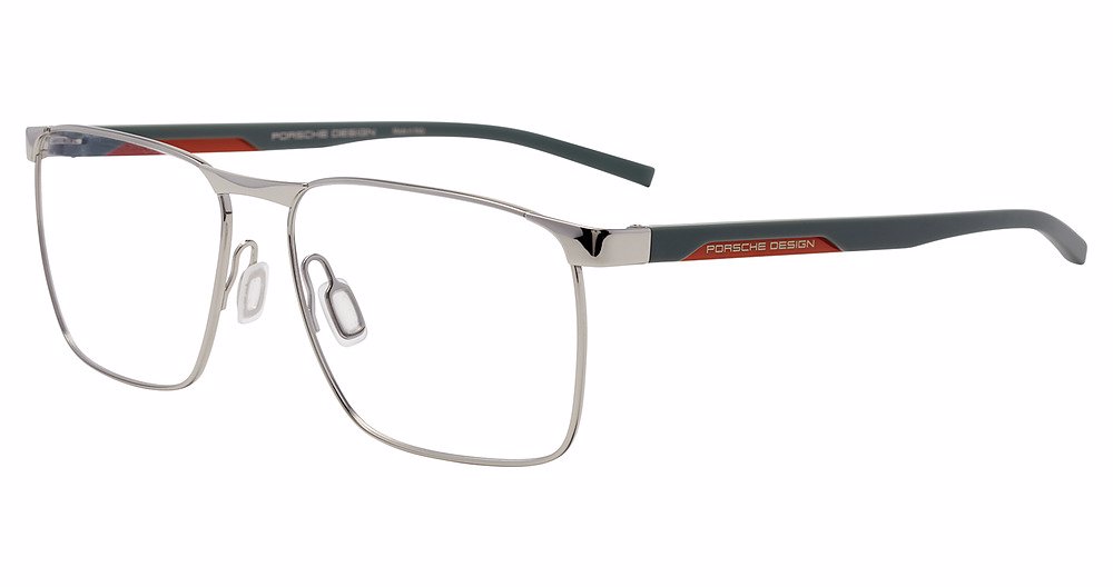 PORSCHE DESIGN OPTICAL P8776 Eyeglasses SILVER-GREY-C0000 58mm