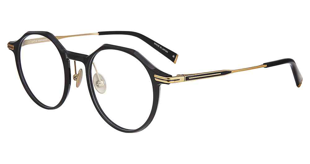 JOHN VARVATOS OPTICAL V413 Eyeglasses BLACK-0BLA 49mm
