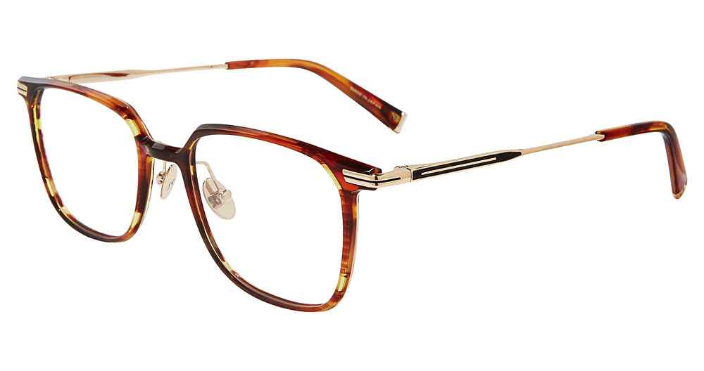 JOHN VARVATOS OPTICAL V414 Eyeglasses HAVANA-0HAV 52mm