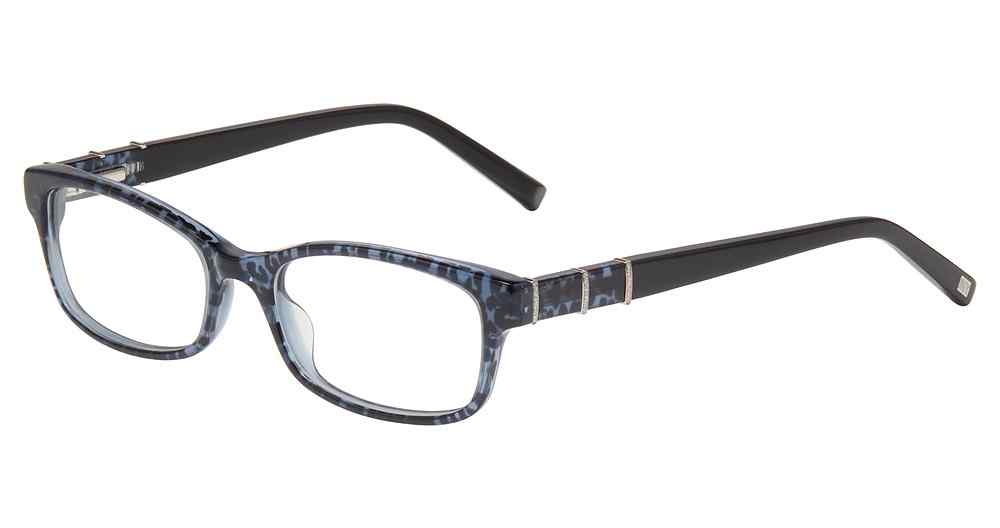 JONES PETITE OPTICAL J243 Eyeglasses BLUE-LEOPARD-0BLL 49mm