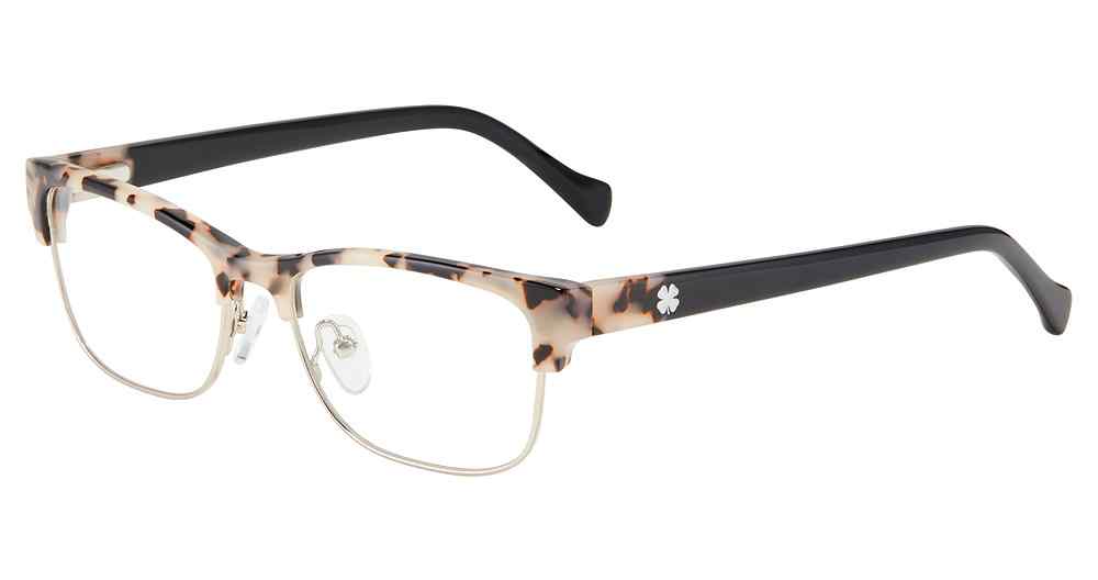 LUCKY BRAND OPTICAL D228 Eyeglasses WHITE-TORT-0WHT 52mm