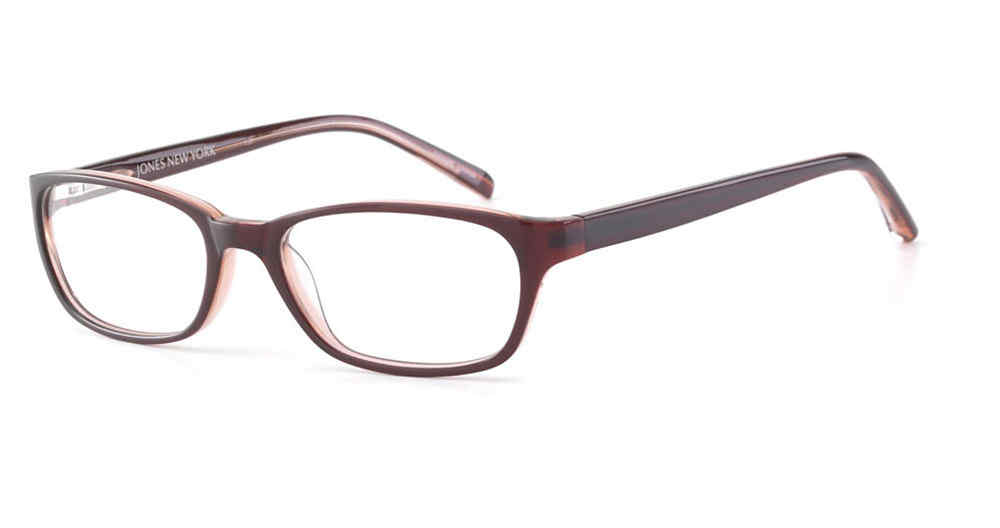 JONES NY OPTICAL J730 Eyeglasses BURGUNDY-0BUR 53mm