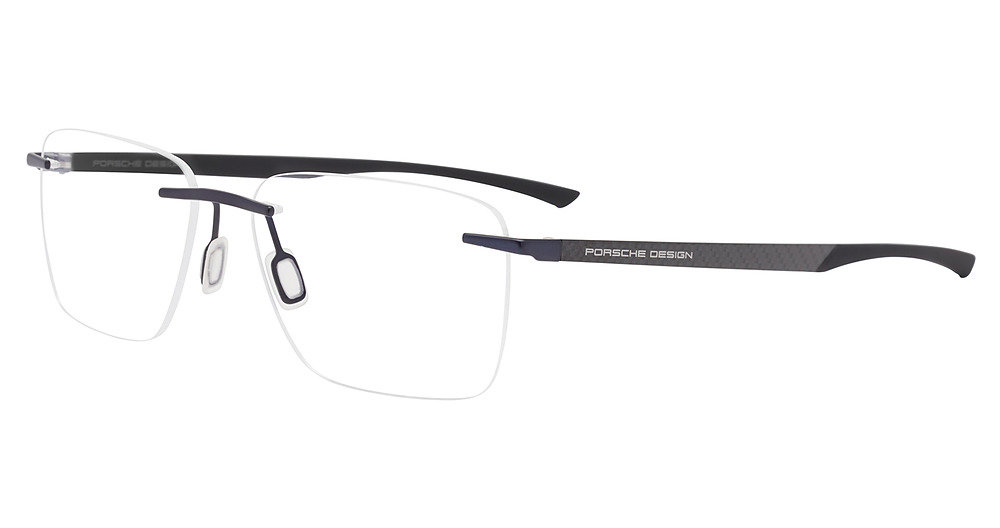 PORSCHE DESIGN OPTICAL P8774 Eyeglasses BLUE-BLACK-C0S1 56mm