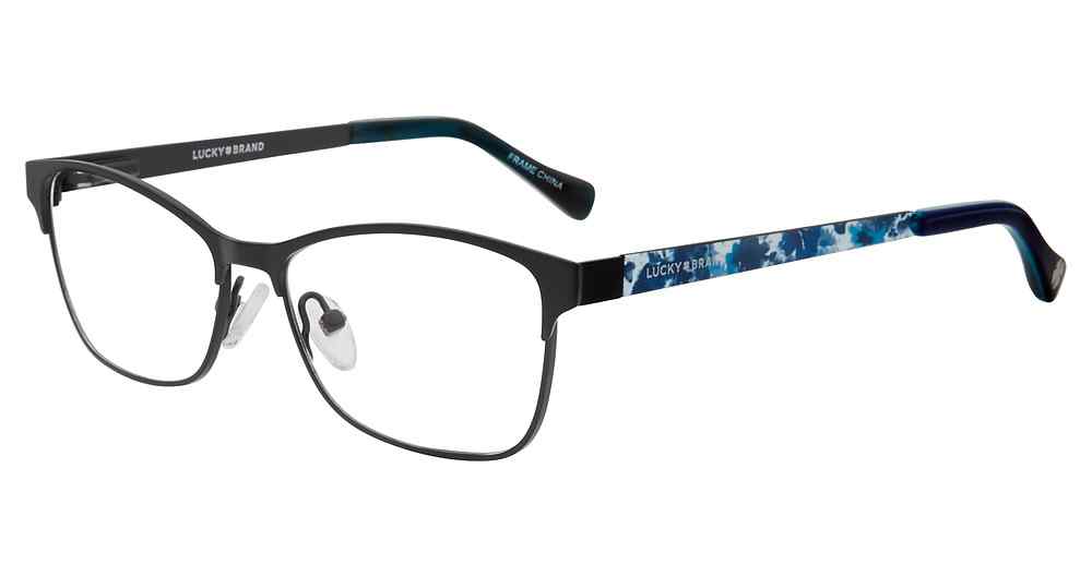 LUCKY BRAND KIDS D713 Eyeglasses BLACK-0BLA 47mm