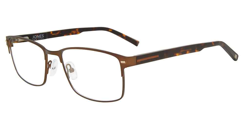 JONES MEN OPTICAL J356 Eyeglasses BROWN-0BRO 56mm