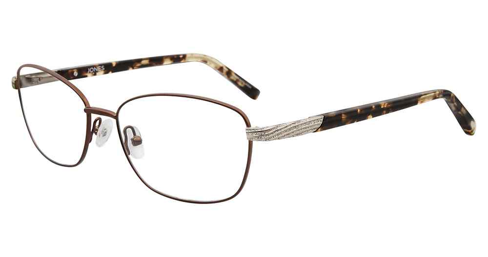 JONES NY OPTICAL J487 Eyeglasses BROWN-0BRO 53mm