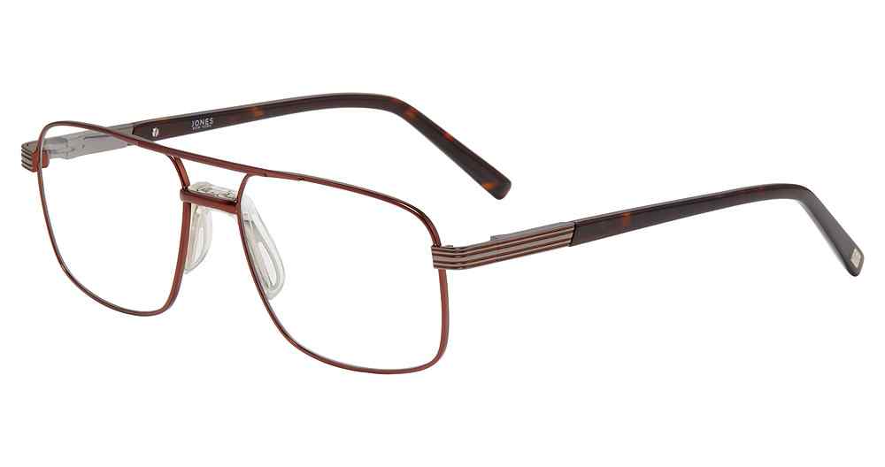 JONES MEN OPTICAL J365 Eyeglasses BROWN-0BRO 56mm